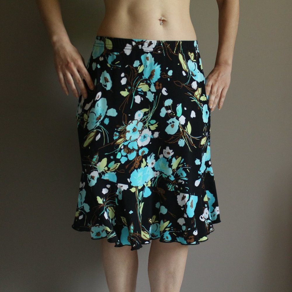 Conrad C Collection Vintage Y2K \ 90s Floral Skirt